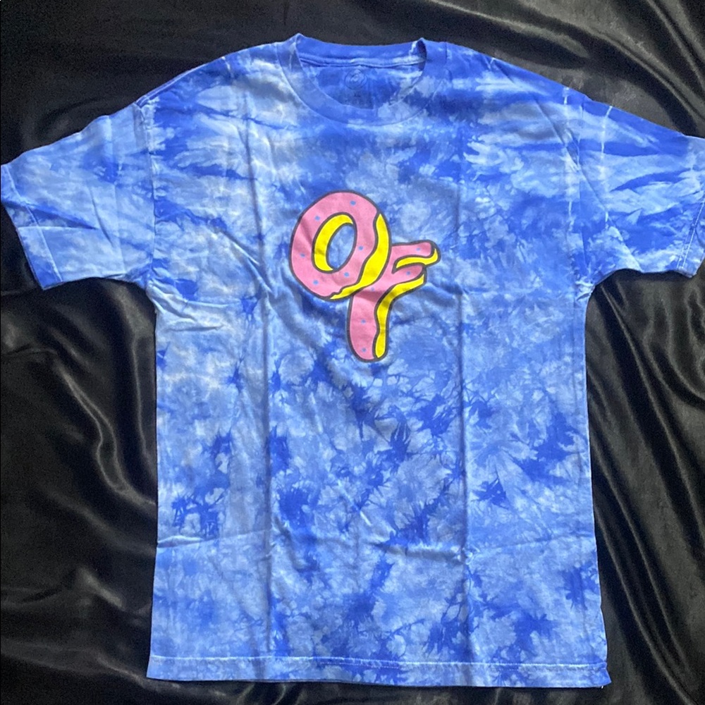 Blue Tie-Dye ODD FUTURE T-Shirt